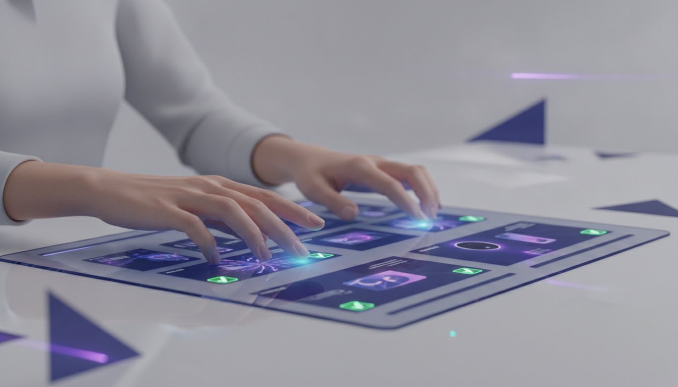 A creative director reviewing digital ad quality assurance parameters on a monitor