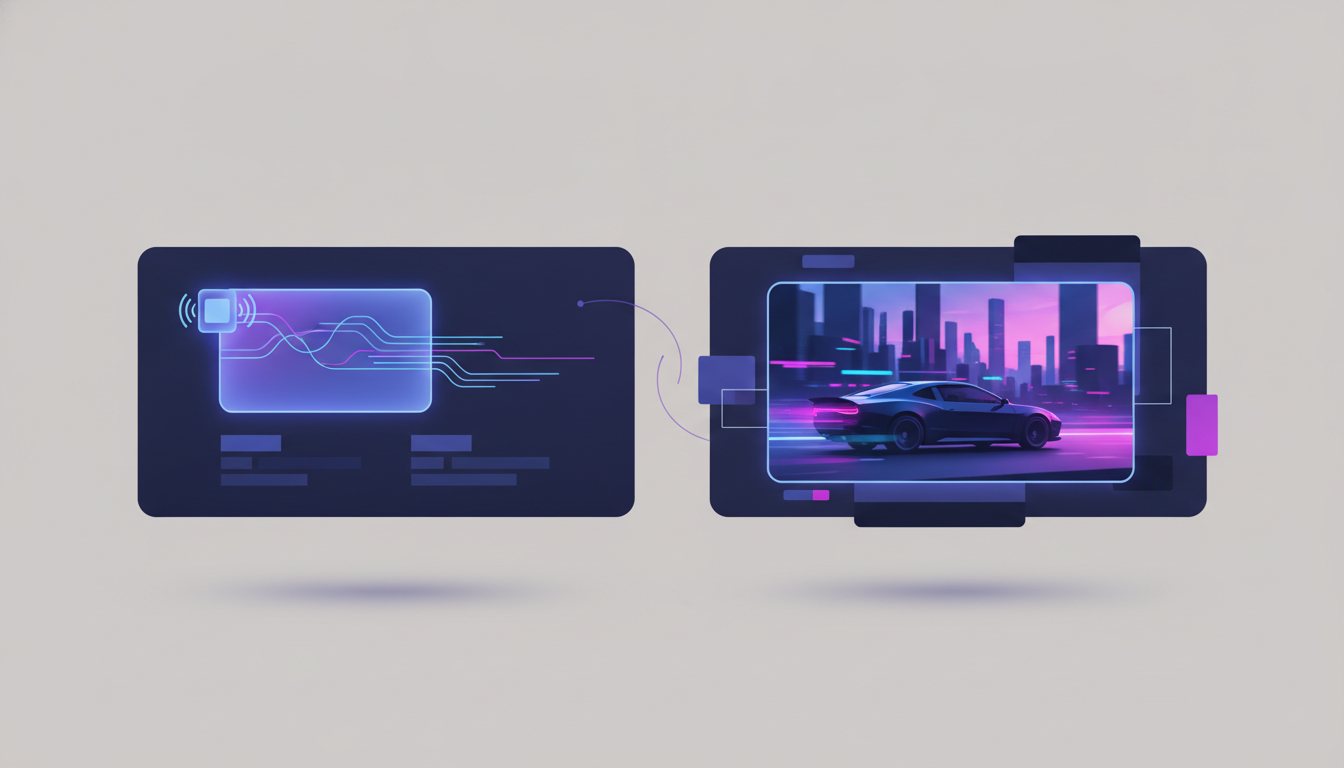 Covely dashboard showing script conversion to digital twin video ad