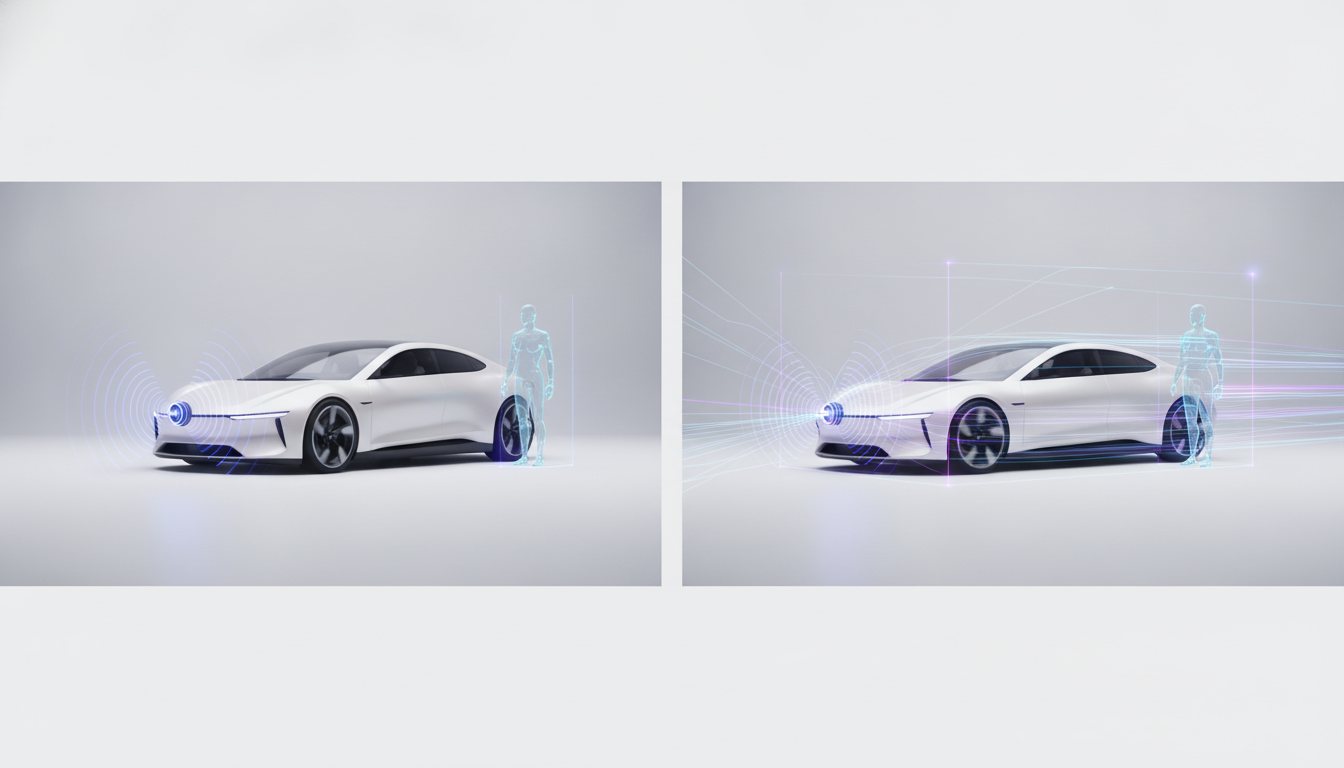 Visualization of image-to-video motion technology converting a still picture into cinematic video