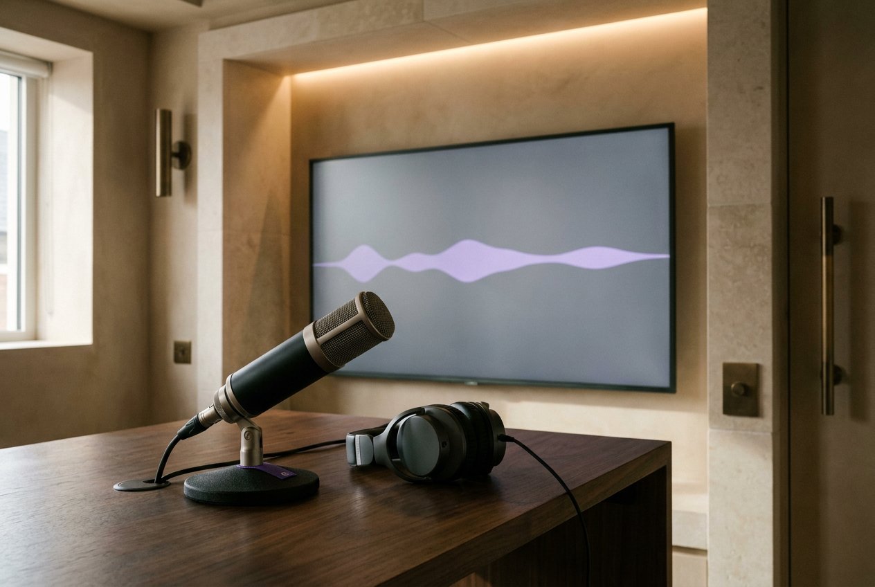Voice and audio generated in Covely